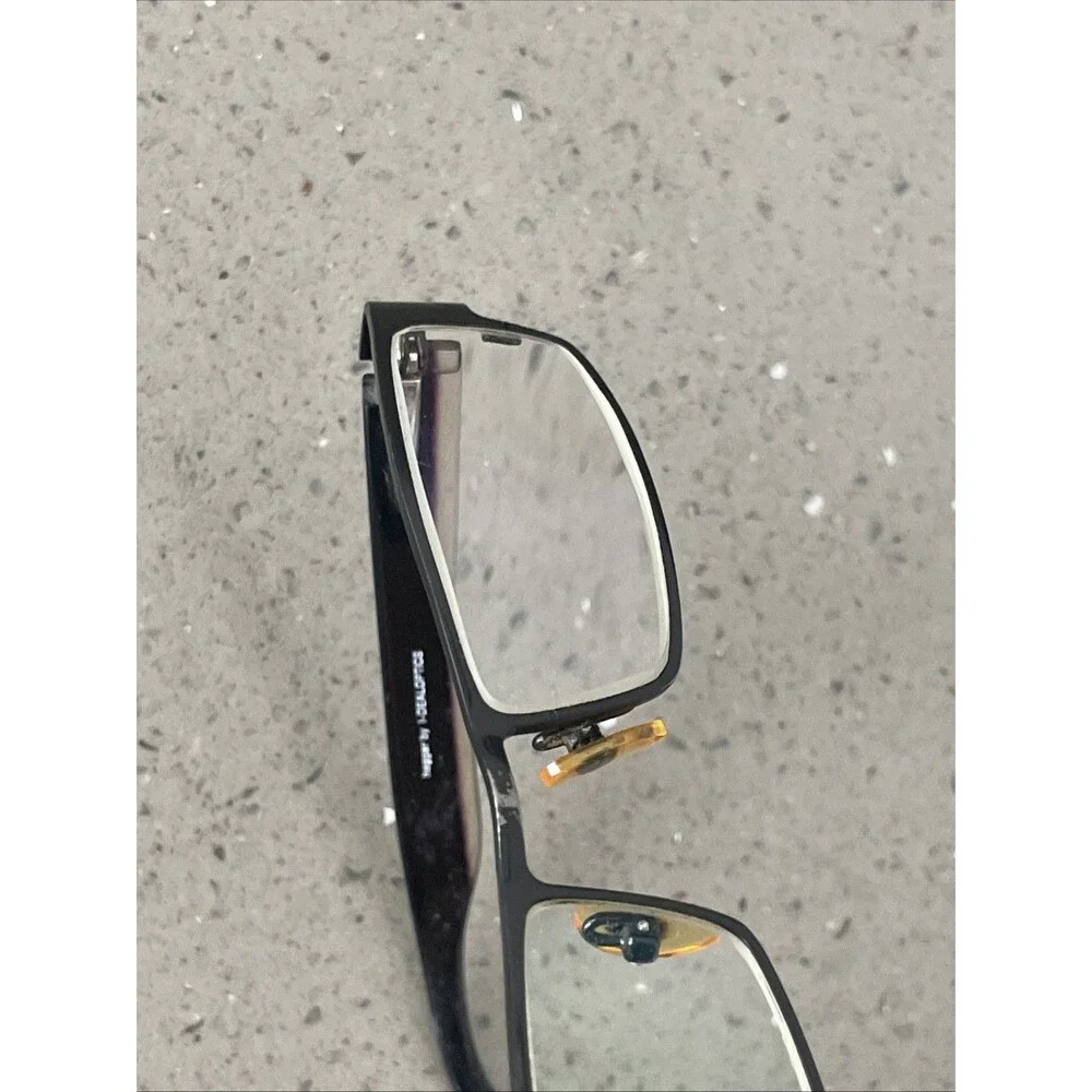 HAGGAR EYEWEAR H213 BLACK 52-17-140 FLEX HINGE EYEGLASSES Frames Only black